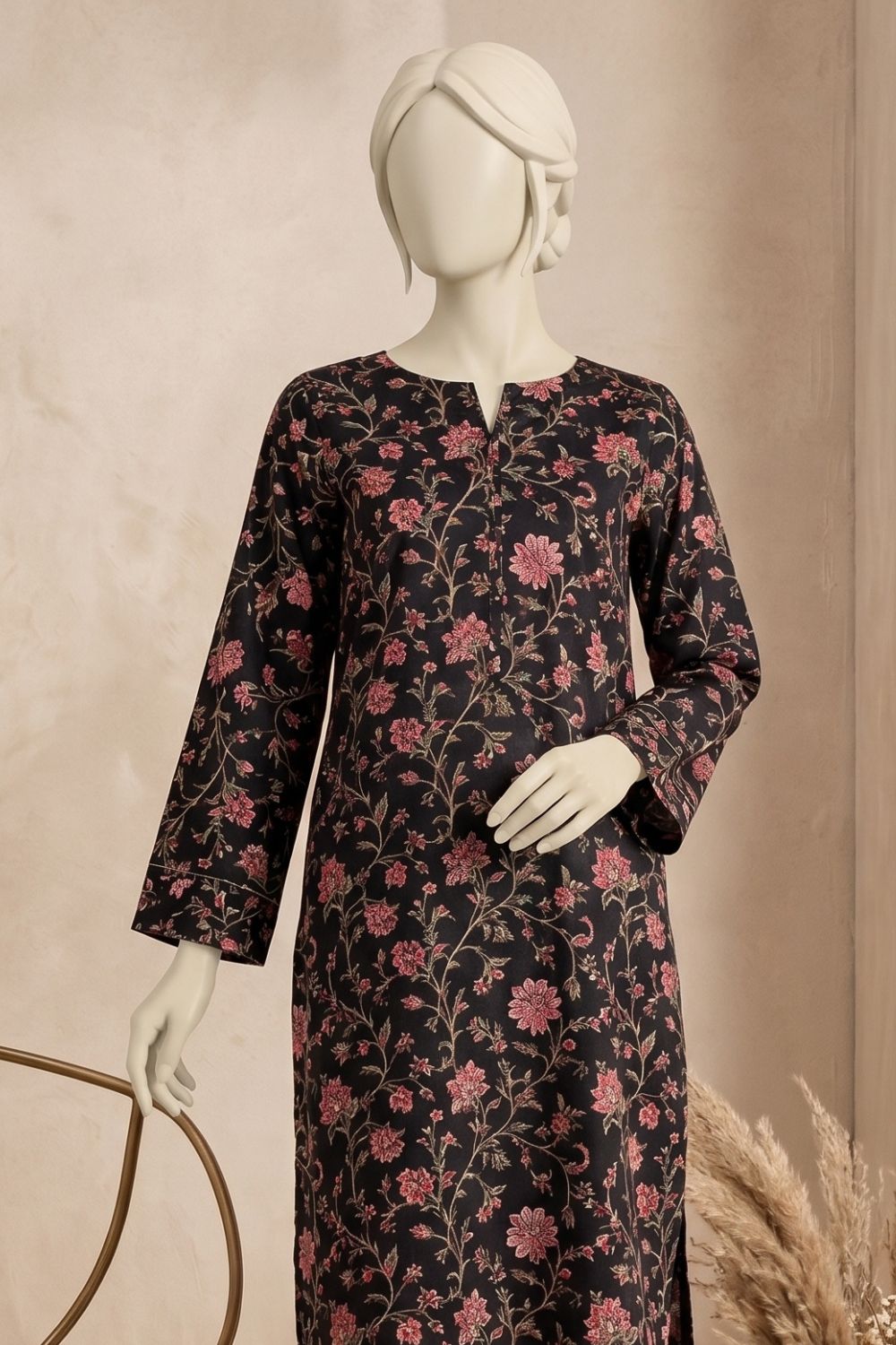 2Pcs Unstitched Printed Lawn Rahi Collection Desgin - 1