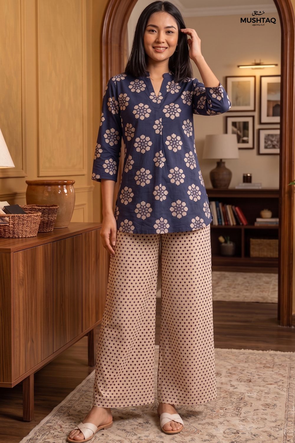 2Pcs Unstitched Cotton Printed Collection Desgin - 2