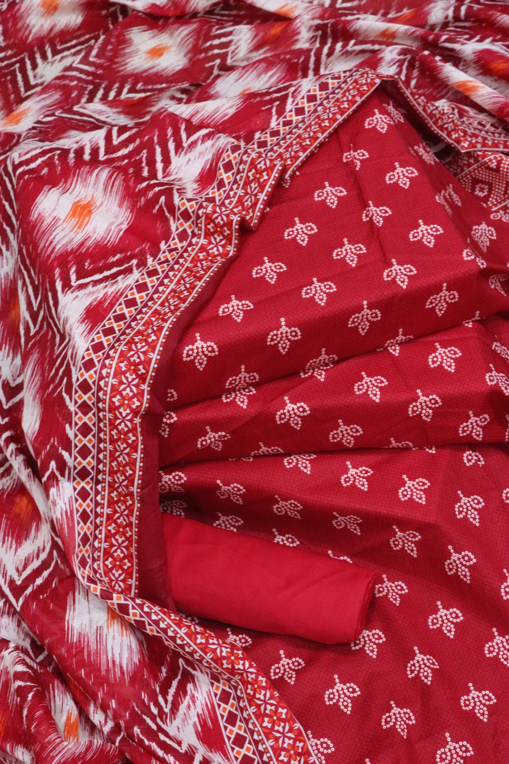 3Pcs Printed Lawn Desgin - 167