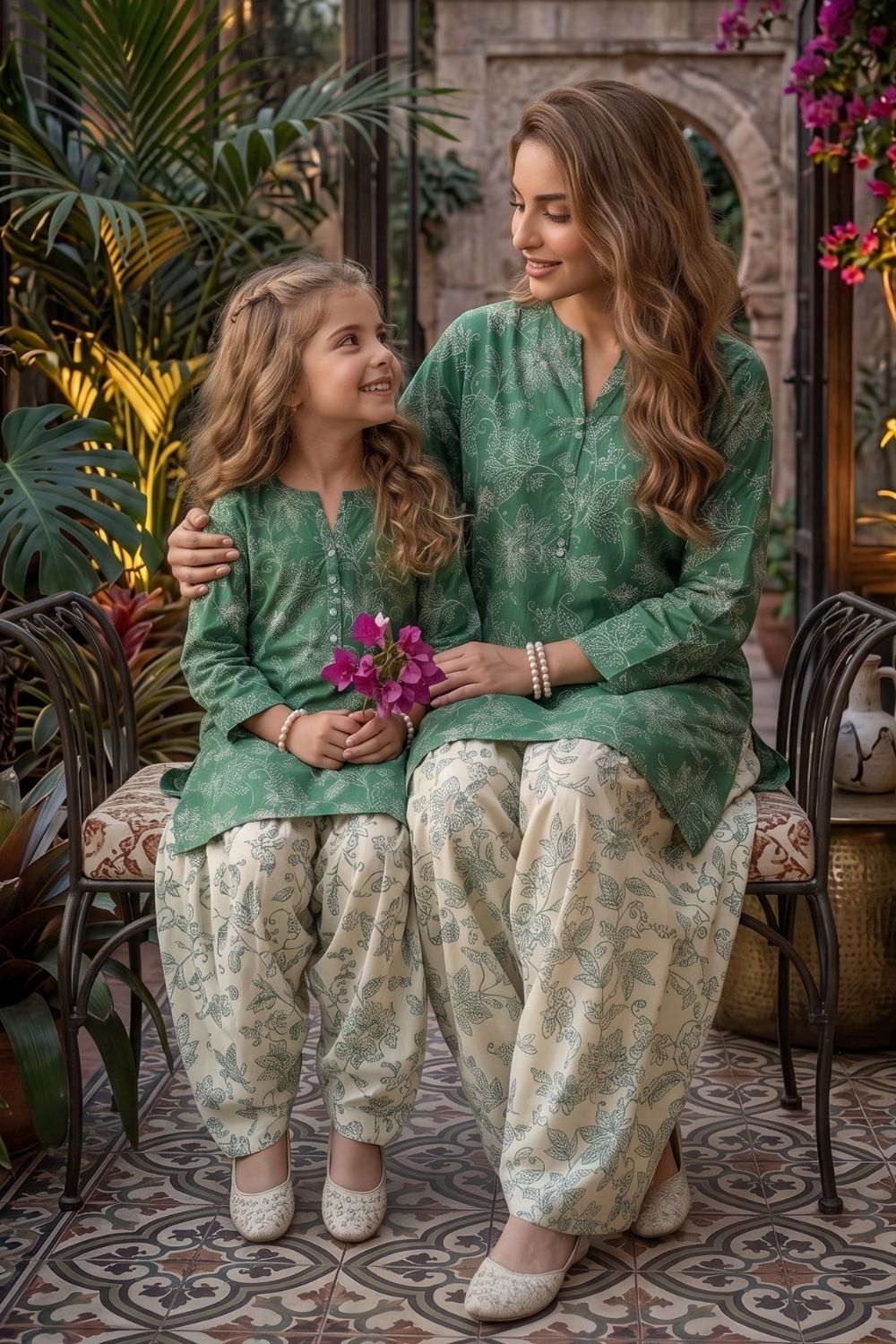 2Pcs Unstitched Printed Azadi Lawn Collection Desgin - 2
