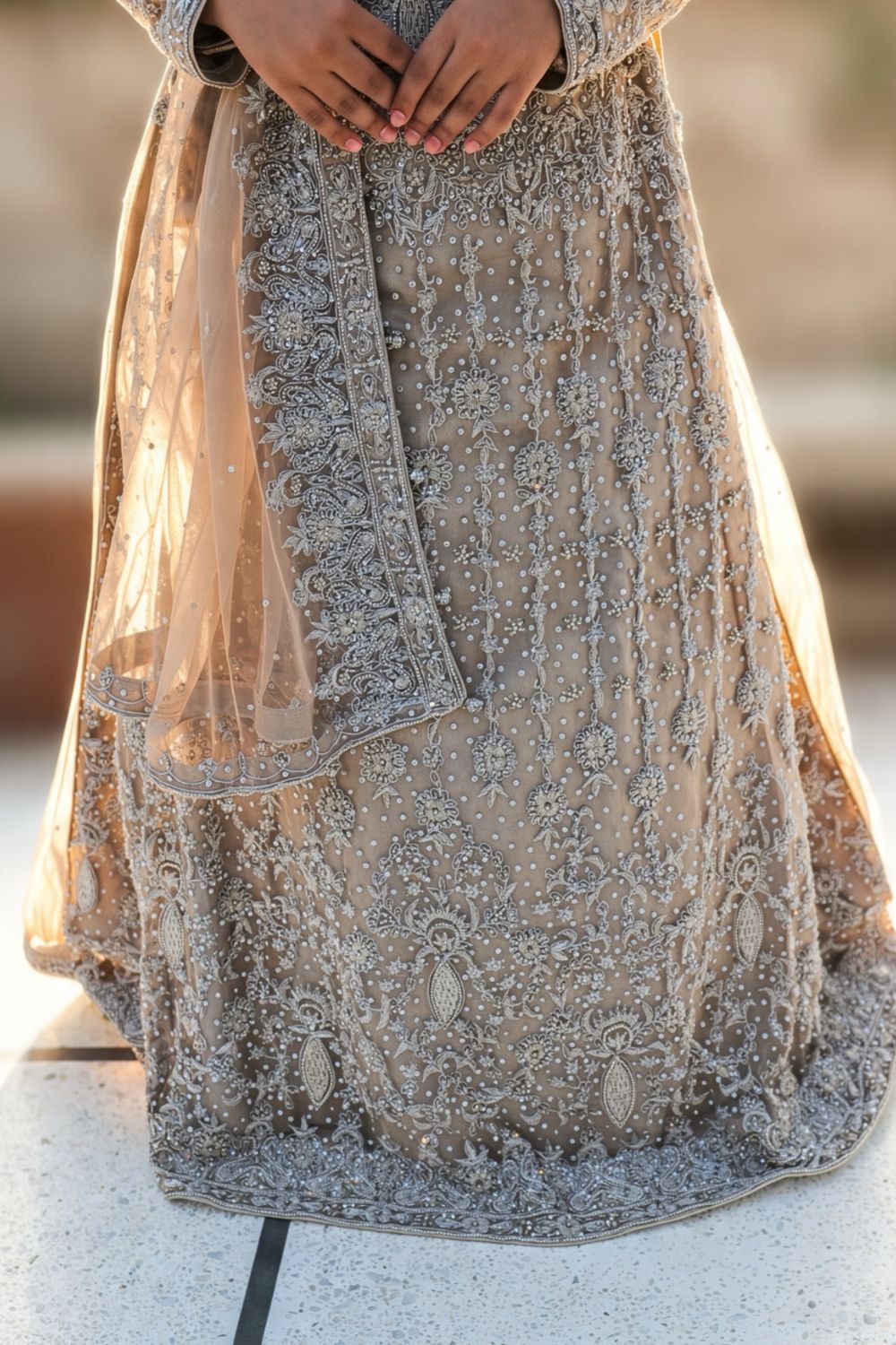 Crown of Elegance Bridal Wear by MCS Unstitched Handmade Silk Bridal Wear Collection