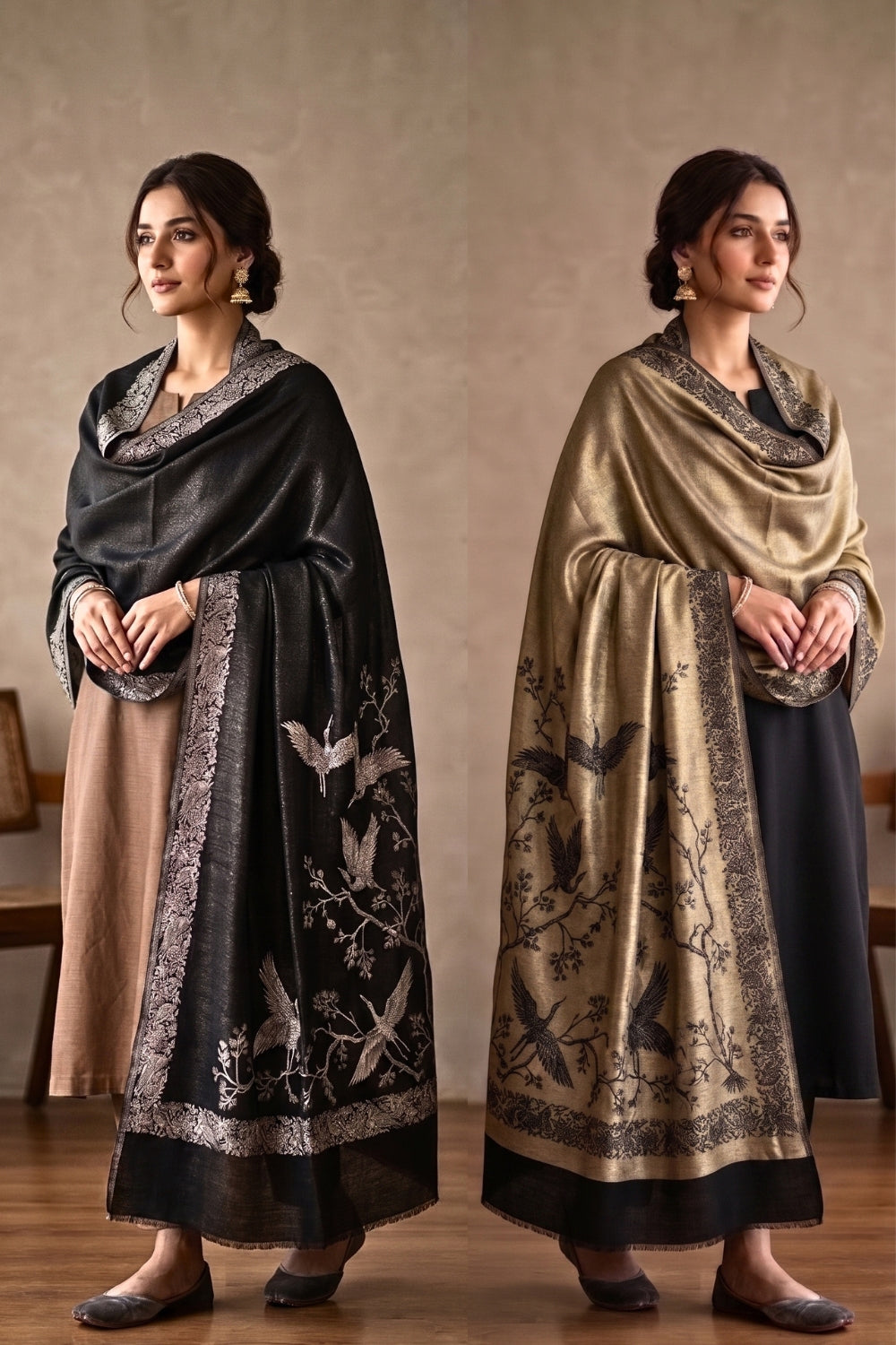 Summer Double side Fancy Shawl Desgin - 4