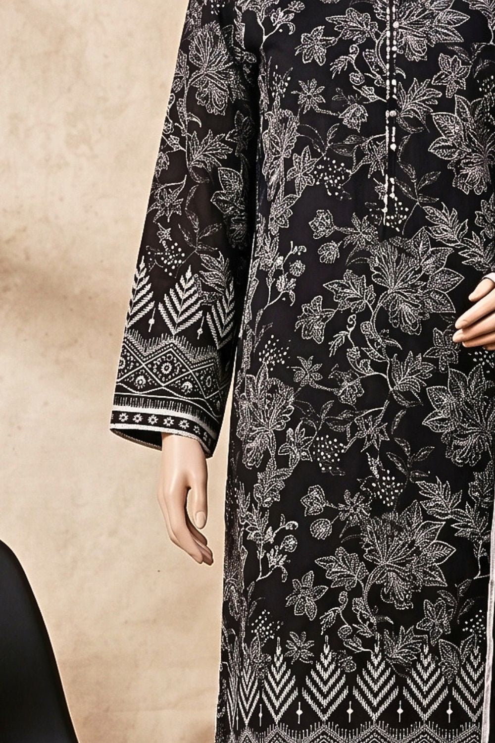 3Pcs Unstitched Printed Lawn Collection Desgin - 2
