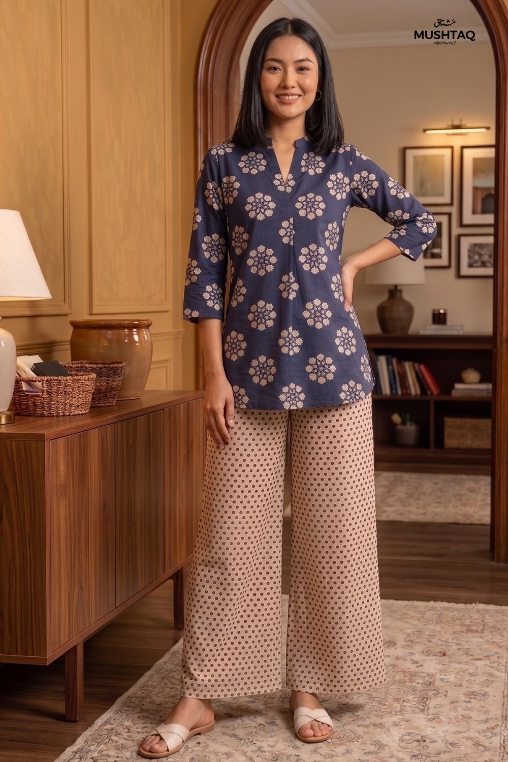 2Pcs Unstitched Cotton Printed Collection Desgin - 2