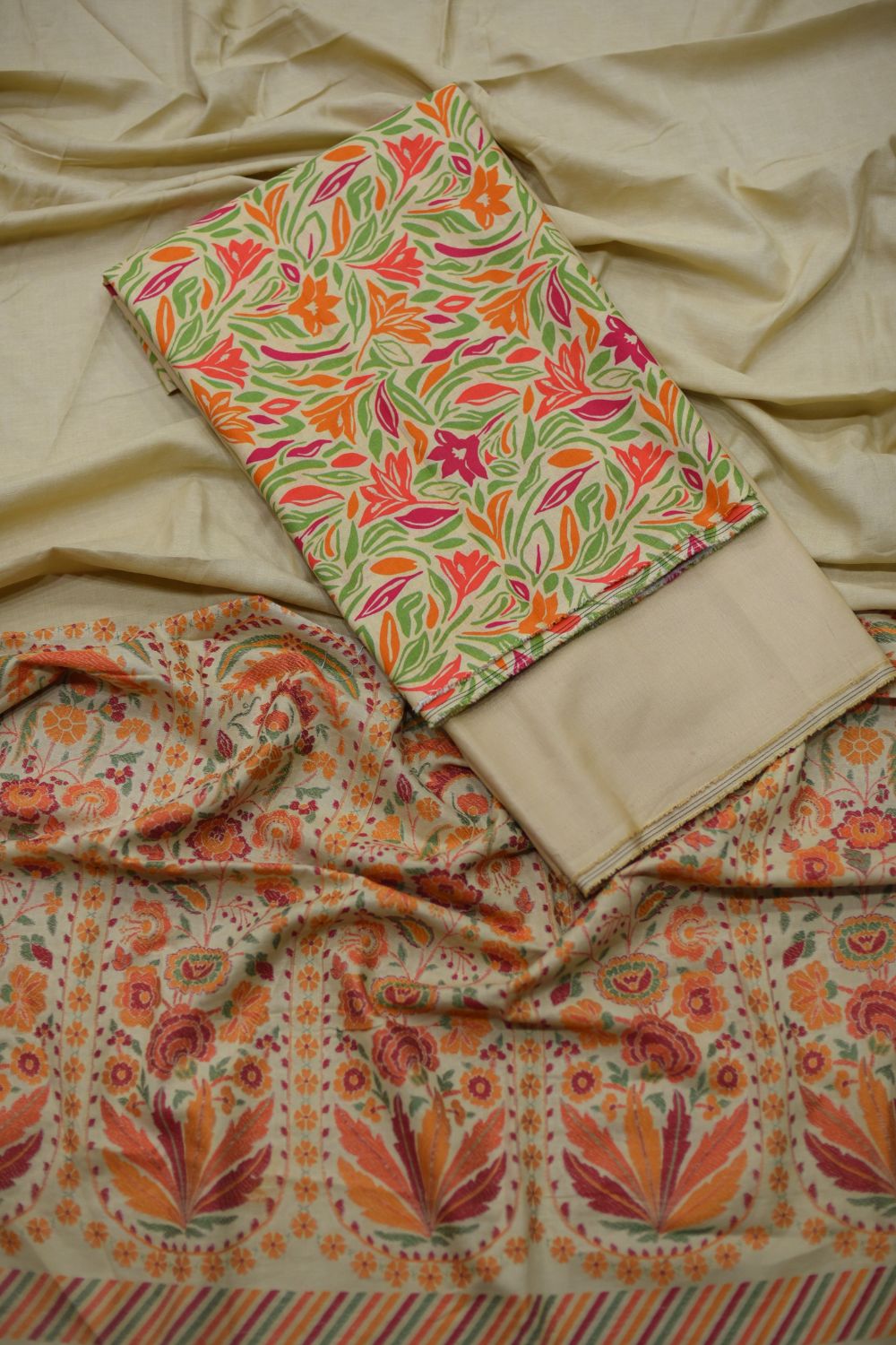 3Pcs Printed Khaddar Desgin -08