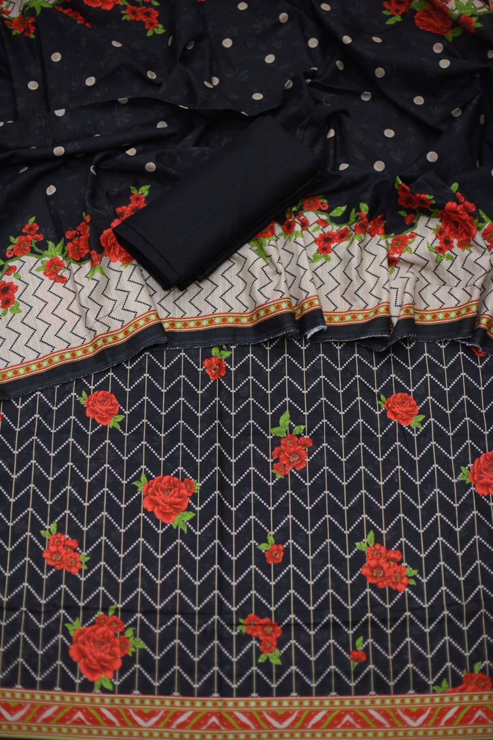 3Pcs Printed Khaddar Desgin -19