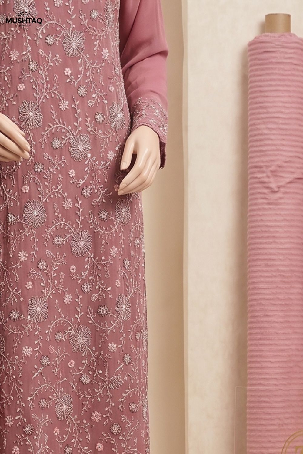 Mushtaq Afsana 4PCS Embroidered Chiffon Collection Desgin - 5