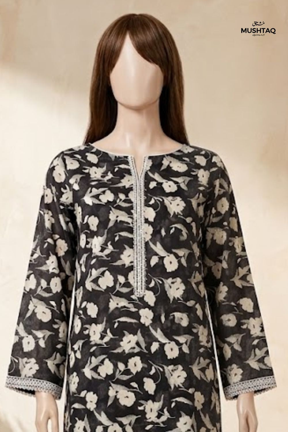2Pcs Unstitched Printed Lawn Collection Desgin - 2
