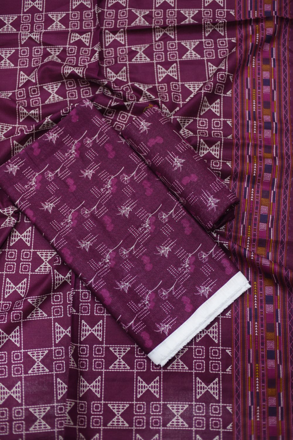 3Pcs Printed Khaddar Desgin -44