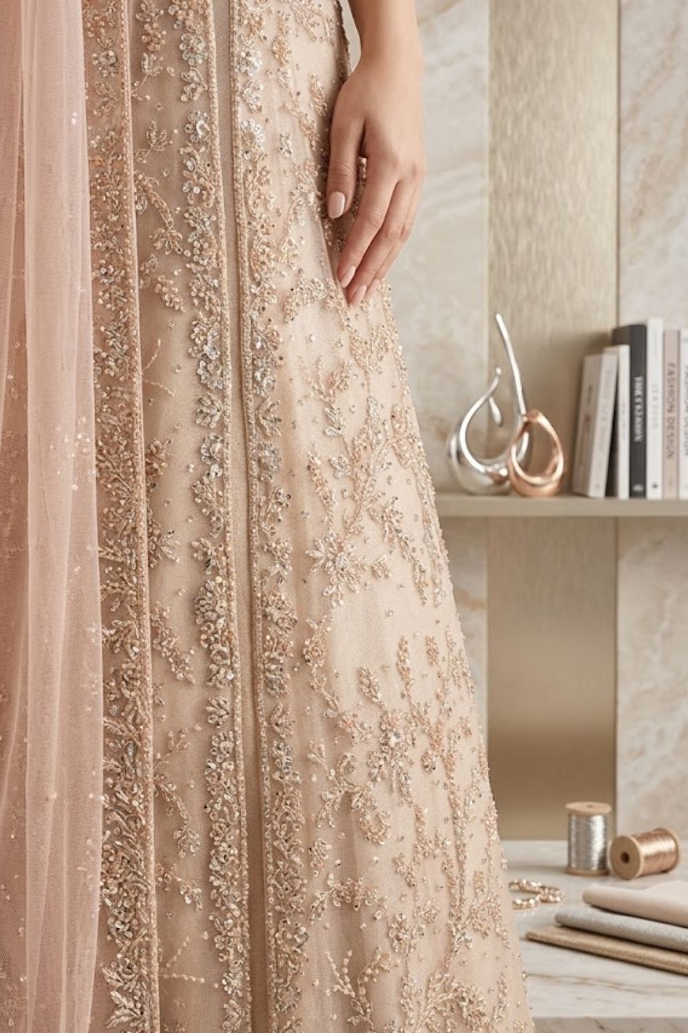 Zarqash Bridal Wear by MCS Unstitched Handmade Net Maxi Wear