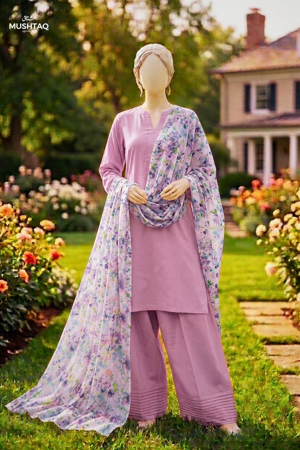Printed Lawn Shawl Desgin - 7