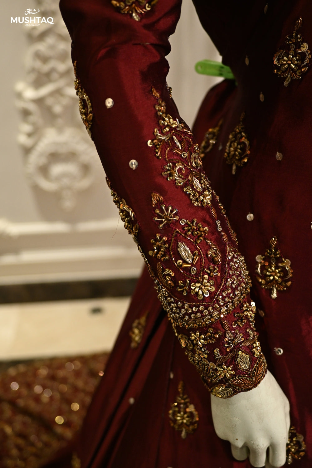 Dastaan-e-Uroos Bridal Wear by MCS Unstitched Handmade Pure Tissue Silk Bridal Wear Collection
