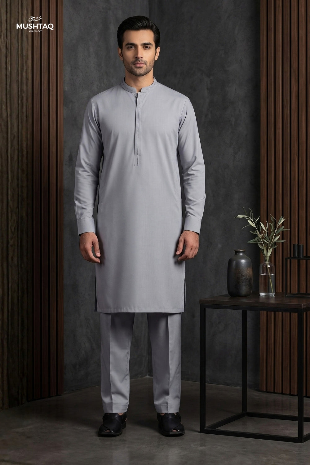 Mens Unstitched Winter Cotton Desgin - 4