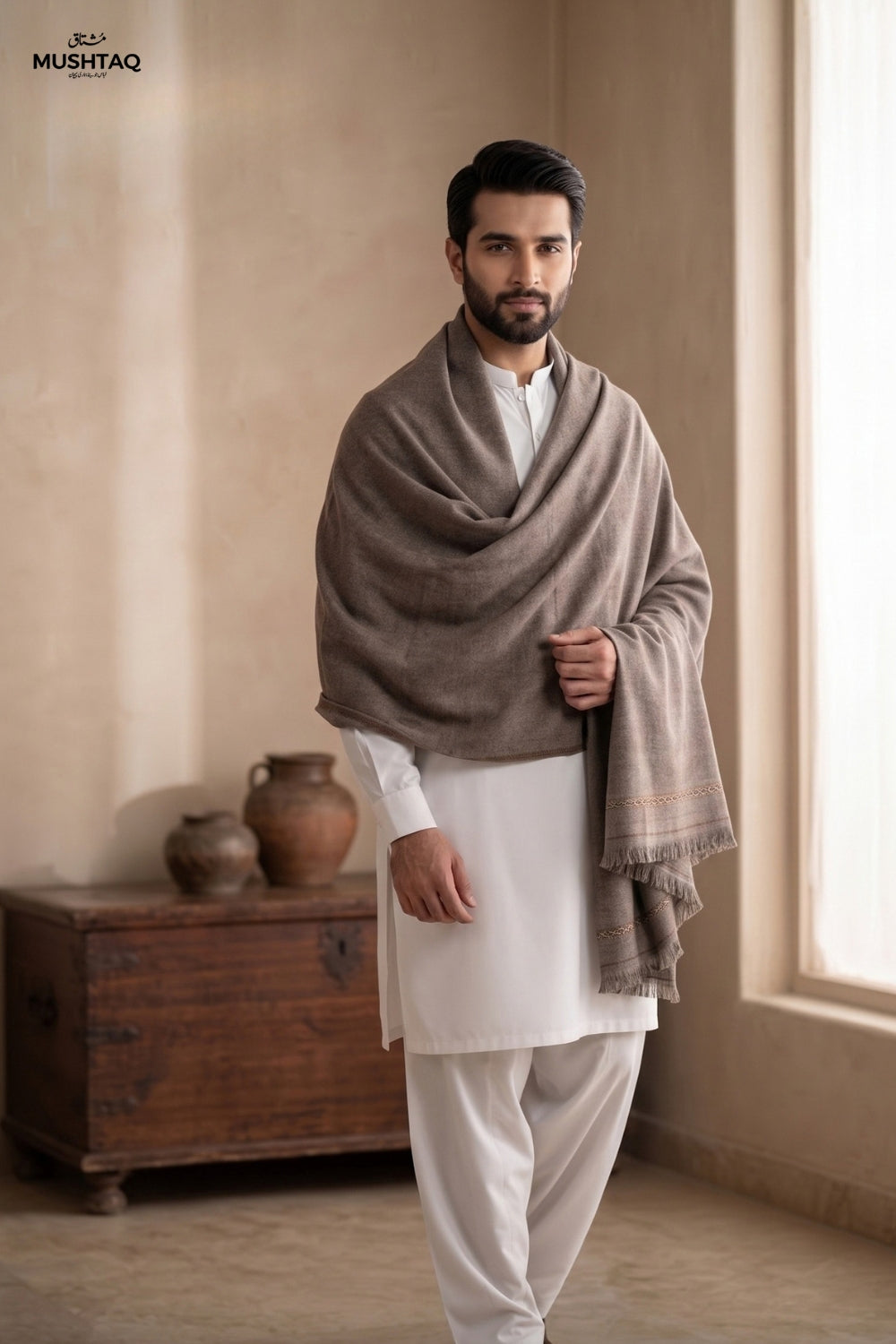 Mens Winters Shawl Desgin - 4