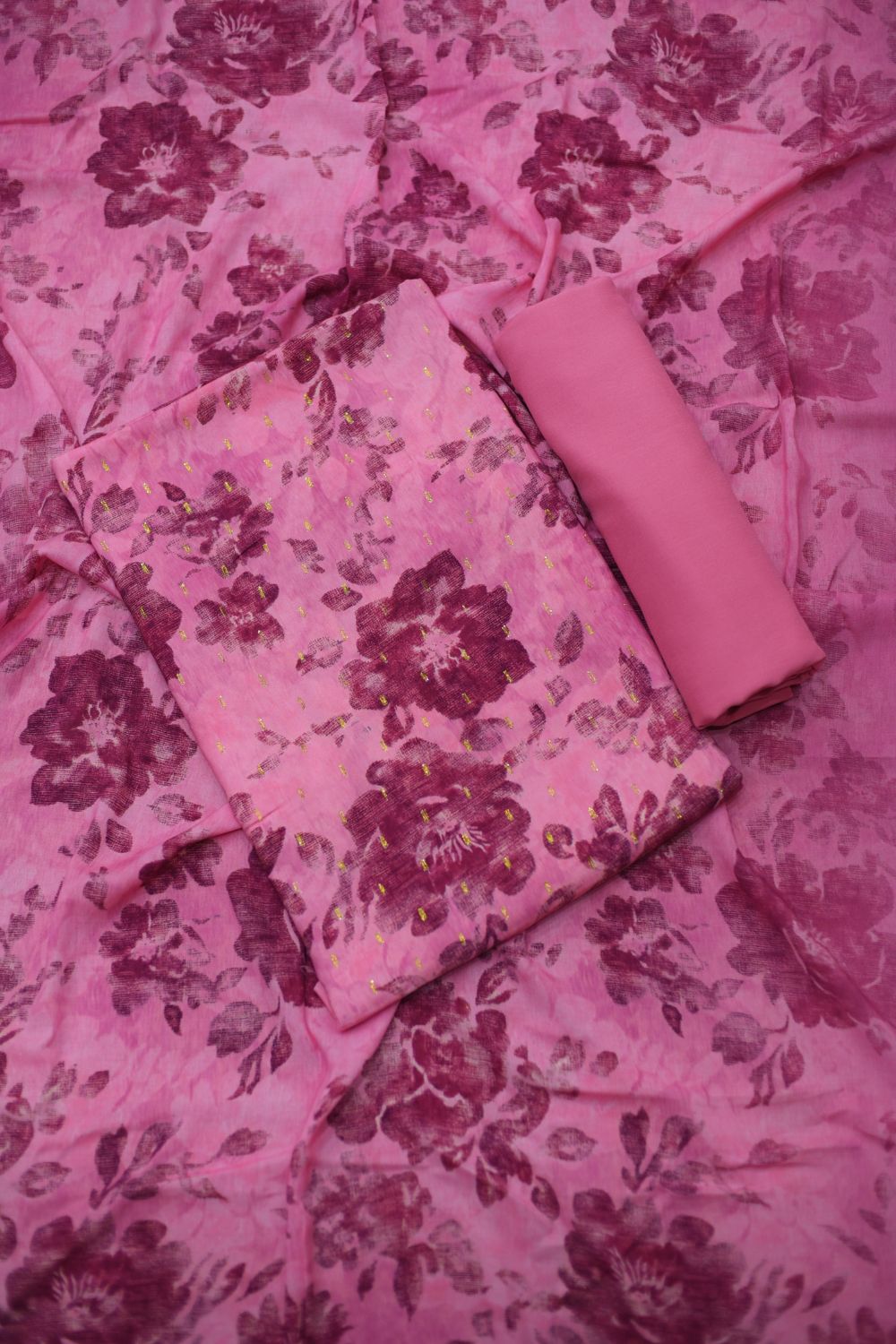 3Pcs Printed Linen Desgin -15