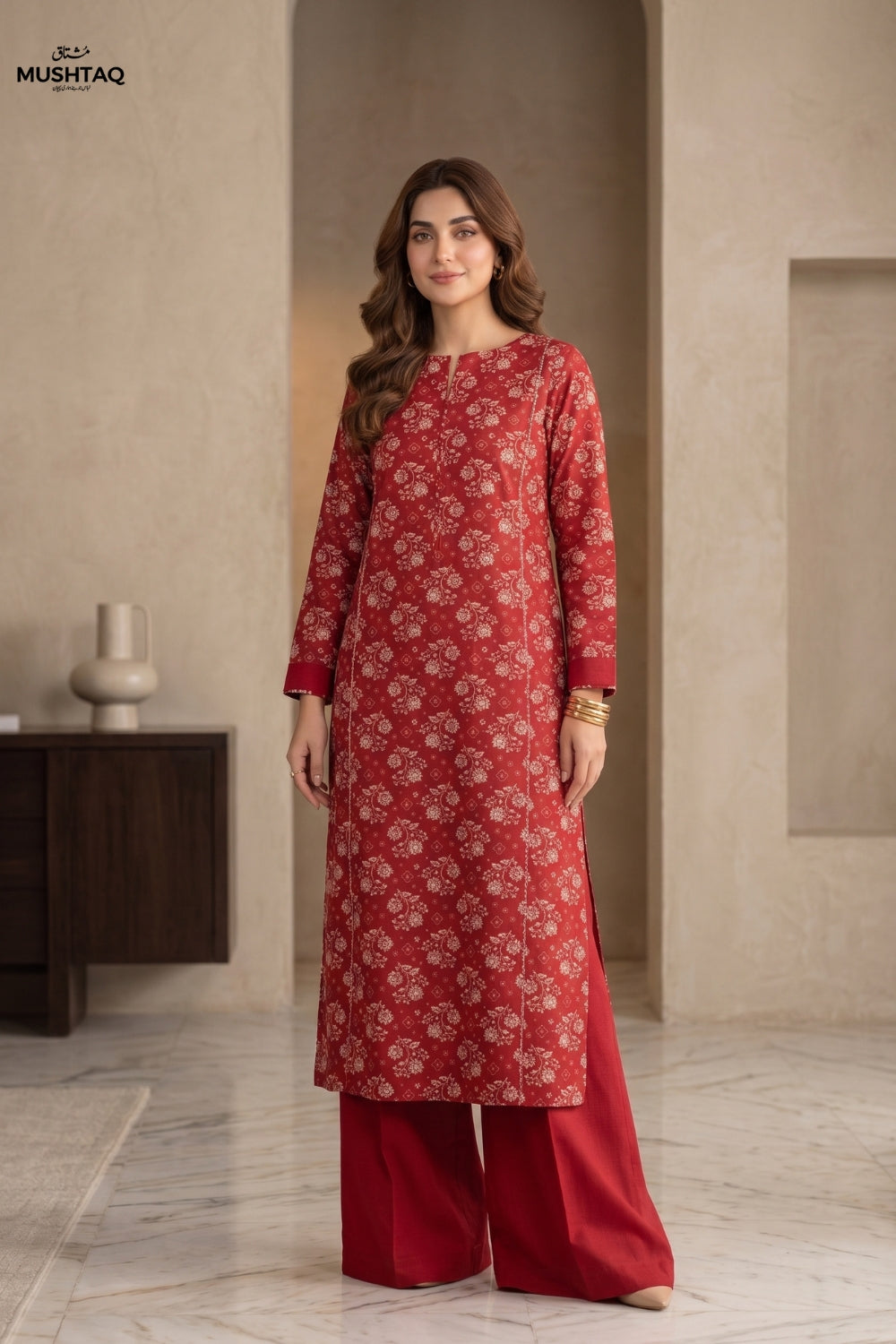 2Pcs Unstitched Printed Marina Collection Desgin - 4