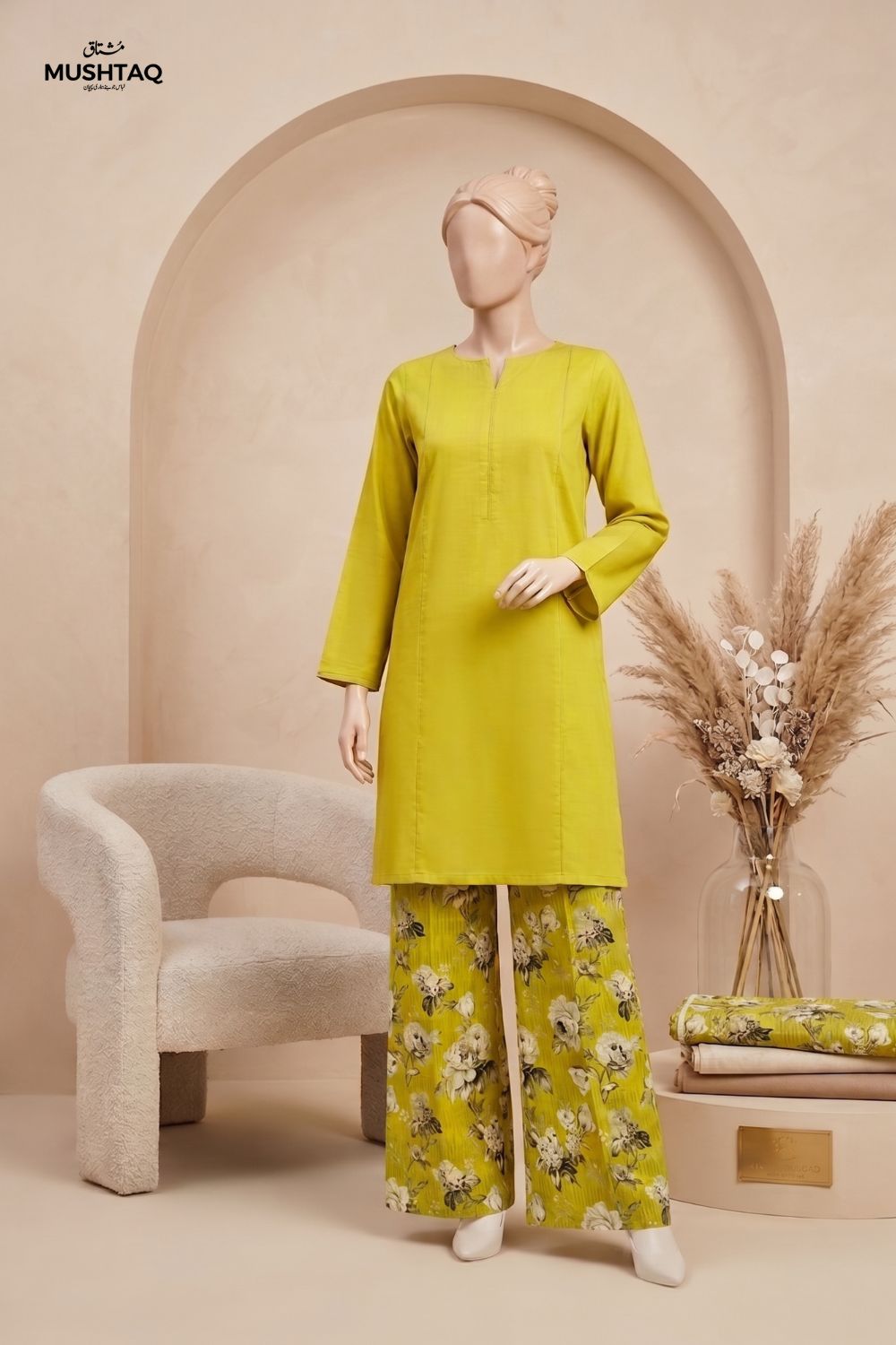 2Pcs Unstitched Printed Lawn Satrangi Collection Desgin - 7