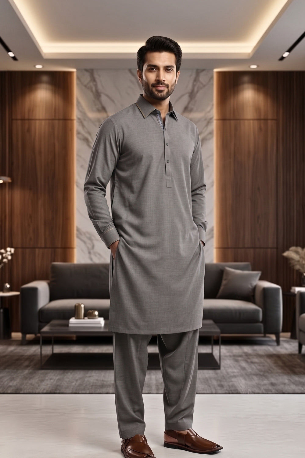Mens Winter Wash & Wear Desgin - 4