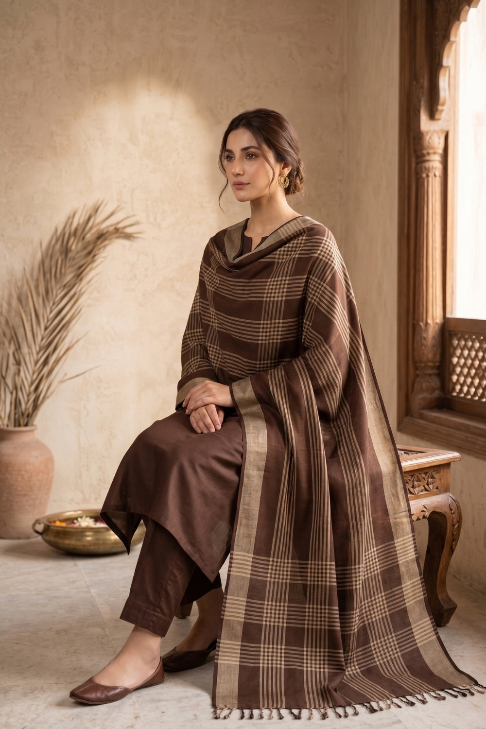 Winter Shawl Desgin - 4