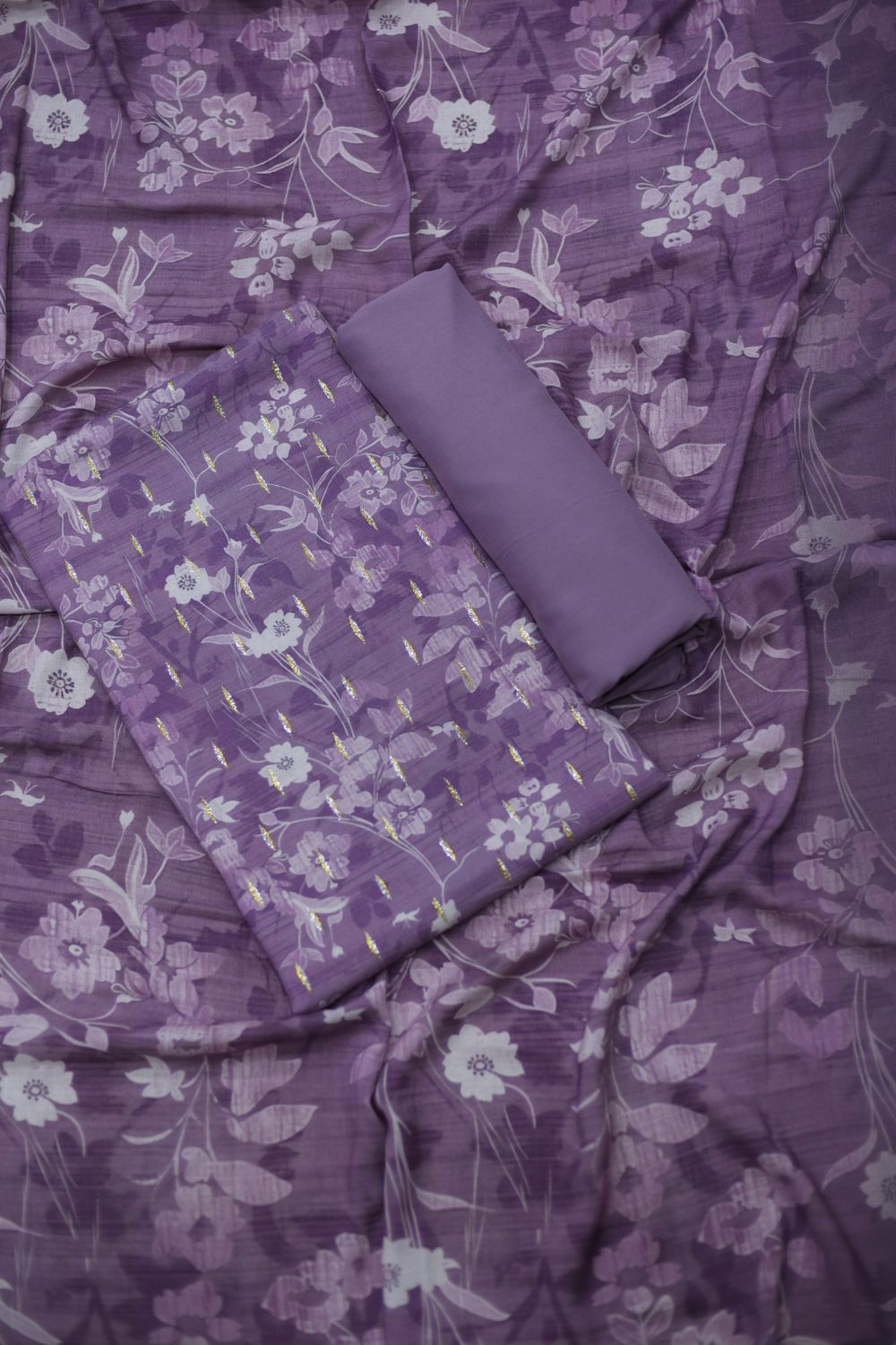 3Pcs Printed Linen Desgin -14