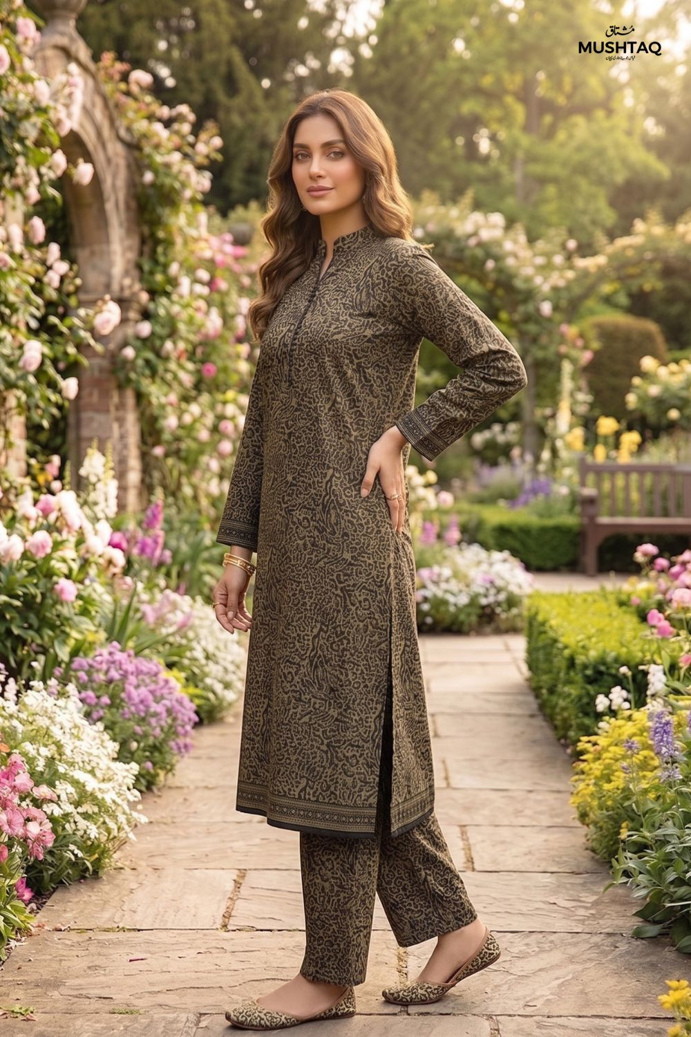 2Pcs Unstitched Printed Naaz Lawn Collection Desgin - 3