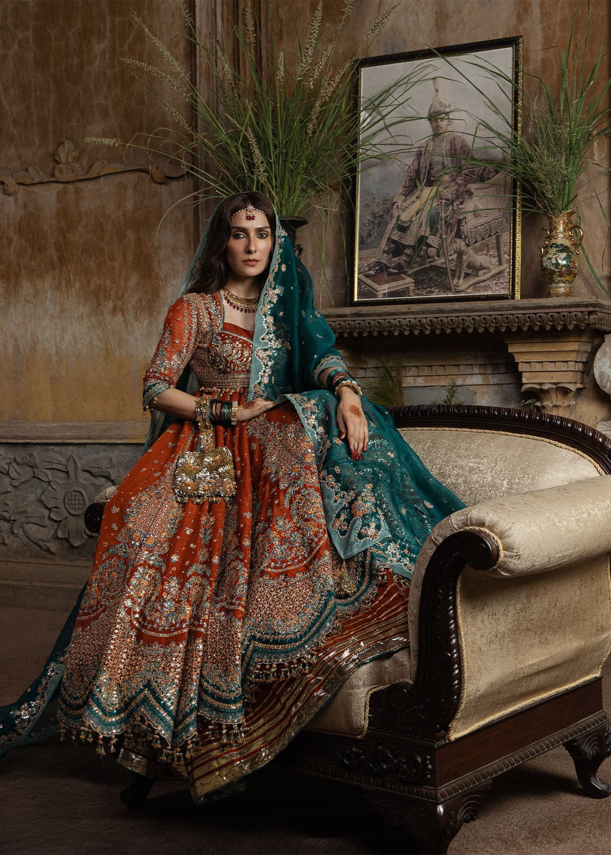 Hussain Rehar The Doll House 3pcs Unstitched Festive Collection Zarin