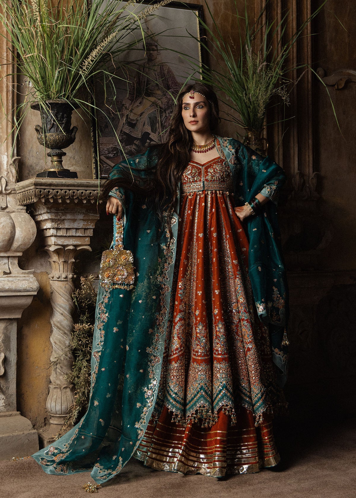 Hussain Rehar The Doll House 3pcs Unstitched Festive Collection Zarin