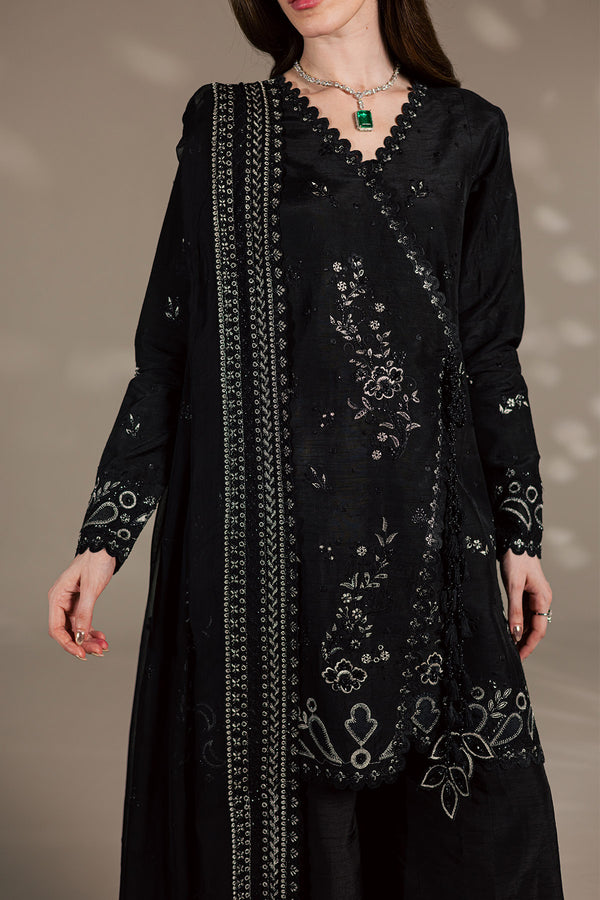 Nureh  3 Piece Silk Unstitched Embroidered Collection S-37